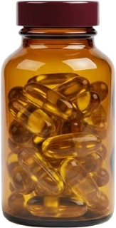 Progesterone capsules bottle
